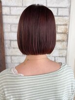 アイティーバイアルバム 北千住店(IT by ALBUM)&nbsp;ボブピンクブラウン_ショコラアッシュヘルシースタイル_ba400742