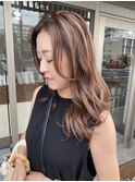 【minim×日比】大人可愛いナチュラルレイヤー×ハイライト