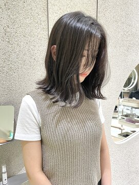 マイル 渋谷(mile) 暗髪グレージュ