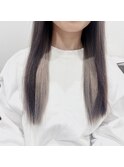 シルバーインナーカラー