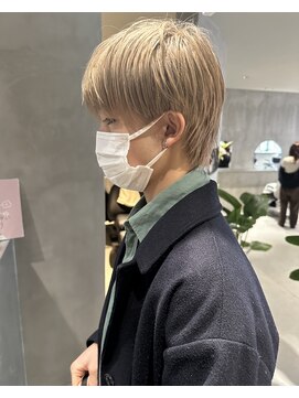 ハウ 心斎橋(how) 前髪カット/インナーカラー/縮毛矯正/ショート/カラー/ブリーチ