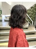 強めデジタルパーマ
