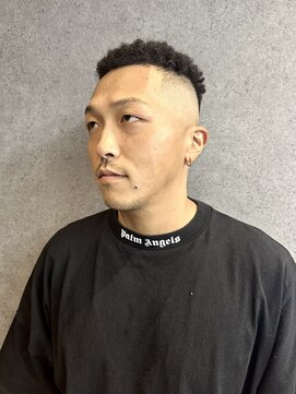 フジヤマバーバーショップ エビス(FUJIYAMA BARBER SHOP ebisu) ボルサリーノパーマ【ebisu】