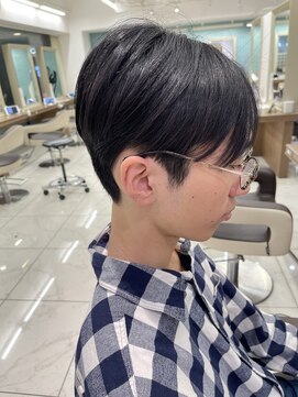 アッシュ 下北沢店(Ash) えっ！？こんなになるの？縮毛矯正&センターパート