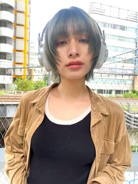 グリーン 町田(green) 【short】ショートウルフ/顔周りレイヤー