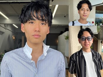 フィルム(FiLMs)の写真/メンズメニュー豊富◎波巻きパーマなど骨格、髪質からカウンセリングをし、なりたい理想のイメージに。