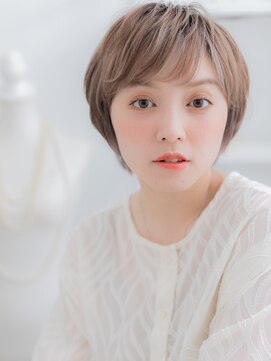 モッズヘア 上尾西口店(mod's hair) ハイライトカラーオン眉小顔こなれショート