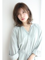 ルー ハナレ(Luu HANARE)&nbsp;愛されミディアムボブルフエアリーカール♪神戸/東灘/住吉/岡本