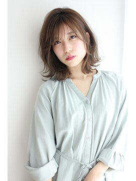 ルー ハナレ(Luu HANARE) 愛されミディアムボブルフエアリーカール♪神戸/東灘/住吉/岡本