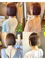 マーレ(mare)&nbsp;bob／グレージュ／short／hairset
