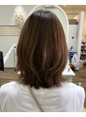 20代30代40代◎大人くびれレイヤーベージュカラー