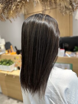 アヴァンス 京橋店(AVANCE) 白髪ぼかし×立体ハイライト