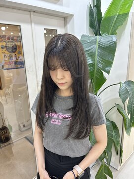 アイズ 横浜(IS) 【JUNKI指名】オリーブグレージュ/レイヤーカット/横浜