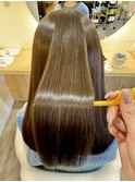髪質改善ストレート