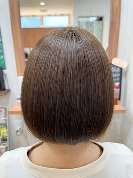 ユニティ 小田急相模原店 ツヤ髪ナチュラルボブ【小田急相模原/髪質改善/白髪染め】