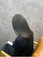 【こだわりのオーガニックカラー】艶感、色持ちアップ！