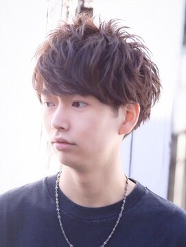 リップス 千葉annex(LIPPS) ソフドライマッシュツーブロック刈り上げツイストスパイラル