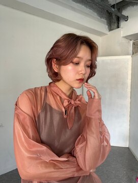 レイズアンダーバーホワイト(RAISE by _WHITE) 透明感ショート/春カラー/ブリーチなし/顔まわり