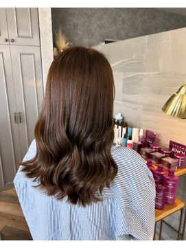 マーレ(MARLE./) 透明感カラー/オリーブブラウンカラー