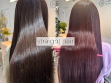 髪質改善メニューで思わず何度も触りたくなる《ストレートヘア》で、今までの常識を覆す最高の質感へ◇