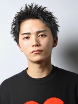 クロト 福岡本店(KUROT)&nbsp;黒髪スパイキーパーマ