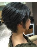 0代40代50代/大人女性/前髪ありショートボブ/ショートヘア/越谷