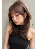 エル(LE)&nbsp;『LE』顔周りレイヤー/ミディアムレイヤー/ロングレイヤー