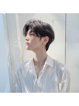 ブルー 盛岡店(BLUE) 黒髪/ボブルフ/ネビージュ/韓国/ワンレン/盛岡/髪質改善/前髪