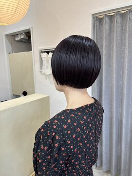 サンコ(sanco.) 似合わせカット＋透明感カラー