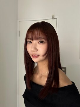 エンリッチヘア(enrich hair) 王道ワインレッド