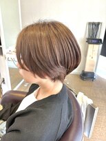 レッド(ReD)&nbsp;白髪ぼかし/ショートボブ