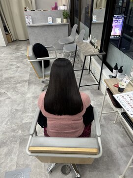 地毛風ストレート