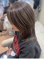 アッシュ 二俣川南口店(Ash)&nbsp;白髪ぼかしハイライト×イルミナカラーで透明感カラーが得意です