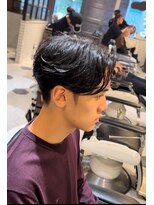 バーバーブロス 長堀店(BARBER BROS) 【BarBerBROS】バーバー ニュアンス 毛流れパーマ