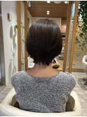 ダークアッシュ×ハンサムショート