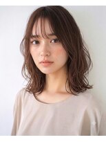 ガーデン ジングウマエ(GARDEN jingumae) 夏髪ミルクブラウンでパーマゆるふわスタイル
