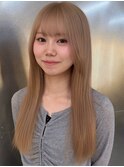 顔周りカット/ショート/顔周り/トリートメント/ブリーチなし