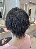 毎朝のスタイリングが簡単！ふんわりパーマスタイル