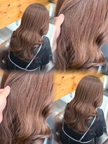 ロックス バイ マグ 松本(rocks BY MAG) 10代20代イエベブリーチ無しワンカラー透明感オレンジブラウン