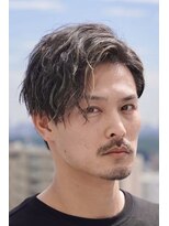 トラスト ザ バーバー 東京駅日本橋店(TRUST the Barber) 大人センターパート/ツイストメッシュ