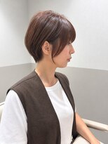 ジーナ 川崎西口(Zina)&nbsp;秋色ブラウンカラー×ショートボブ★