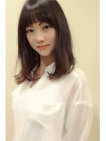 ラウンジ モリオ イケブクロ(Lounge MORIO Ikebukuro) 【morio池袋】ナチュラルロングボブ