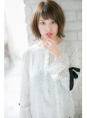 【canon 下北沢】バングパーマが大人かわいいボブ☆