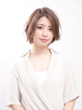 モーラ 浅香山店(MOLLA) キレイ見えのヘルシーショート【夏カラー/ニュアンスカラー】