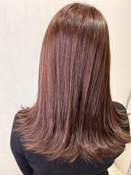 リジョイスヘア エン(REJOICE hair EN) ピンクラベンダーベージュ【stylist 大塚】