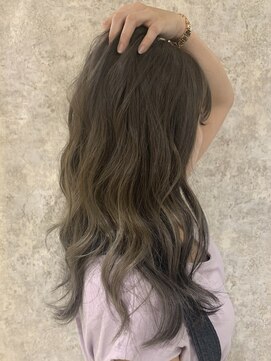 インフィニティ 清澄白河(Infinity) 外ハネ×フェミニン　グレージュカラー