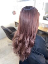 ヘアメイクサロン ゼロ(ZERO)&nbsp;秋冬大人気♪ボルドー系カラーのロング♪