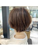 ルディー バイ ヘアーポケット(rudii by HAIR POCKET)&nbsp;くびれボブ×バイオレットアッシュ