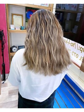 トーク 伊丹本店(TAL'KE) TAL'KE/バレイヤージュ×ホワイトアッシュ_696