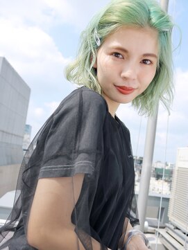 アルバム 渋谷パルコ(ALBUM) ★ナチュラストレートボブ_ショコラアッシュ_58069☆